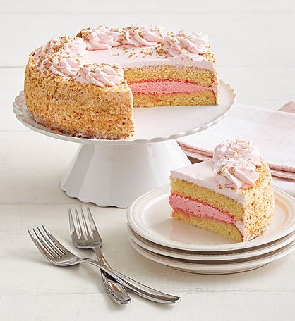 Bake Me A Wish! Pink Champagne Cake